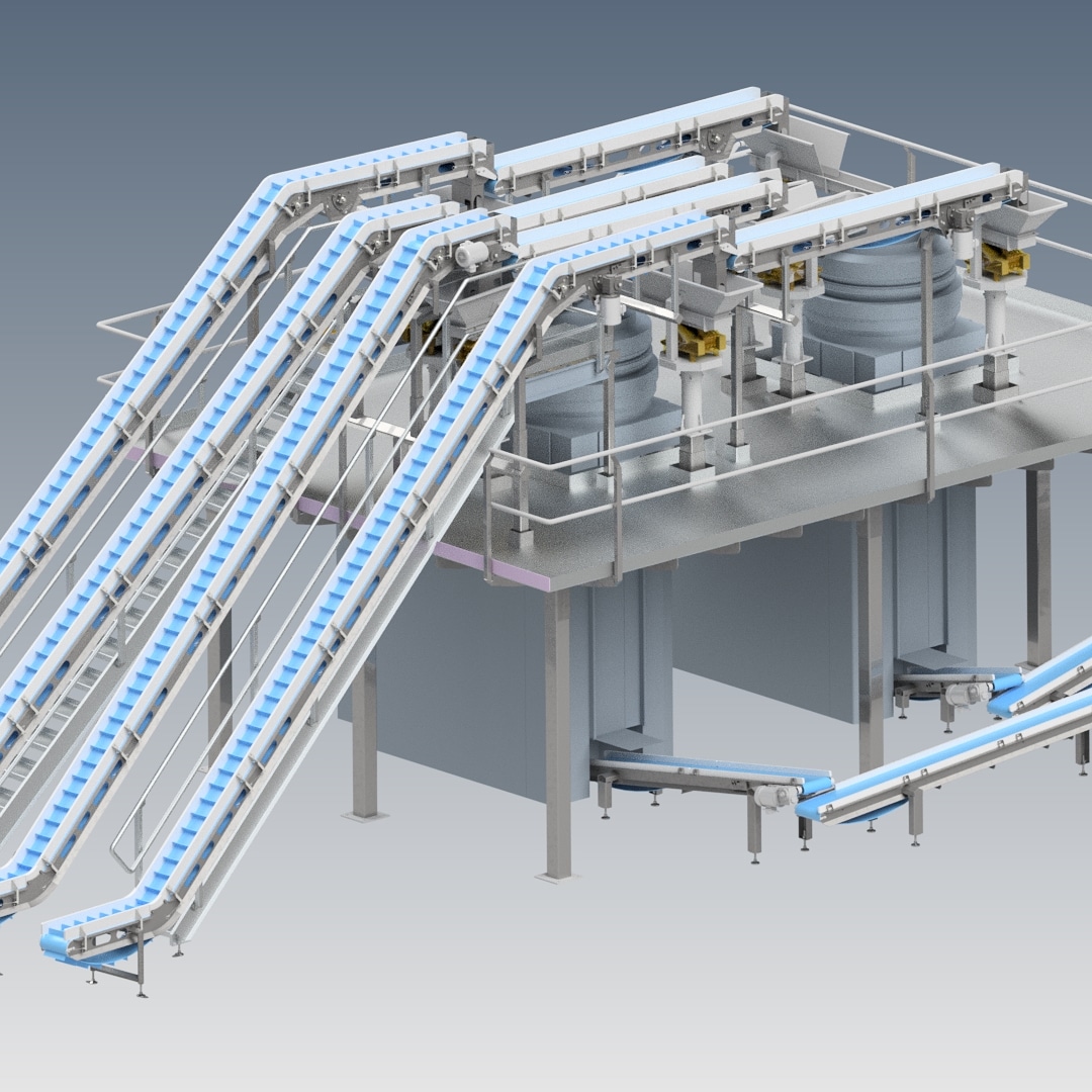 Production Line Layout & System Architecture